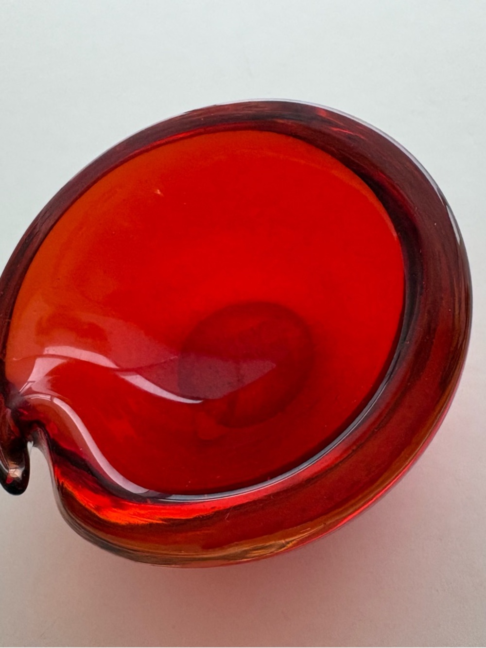 Vintage Murano Glass Catchall Ashtray- Made in Italy